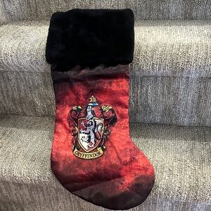 Gryffindor Red Holiday Stocking Harry Potter